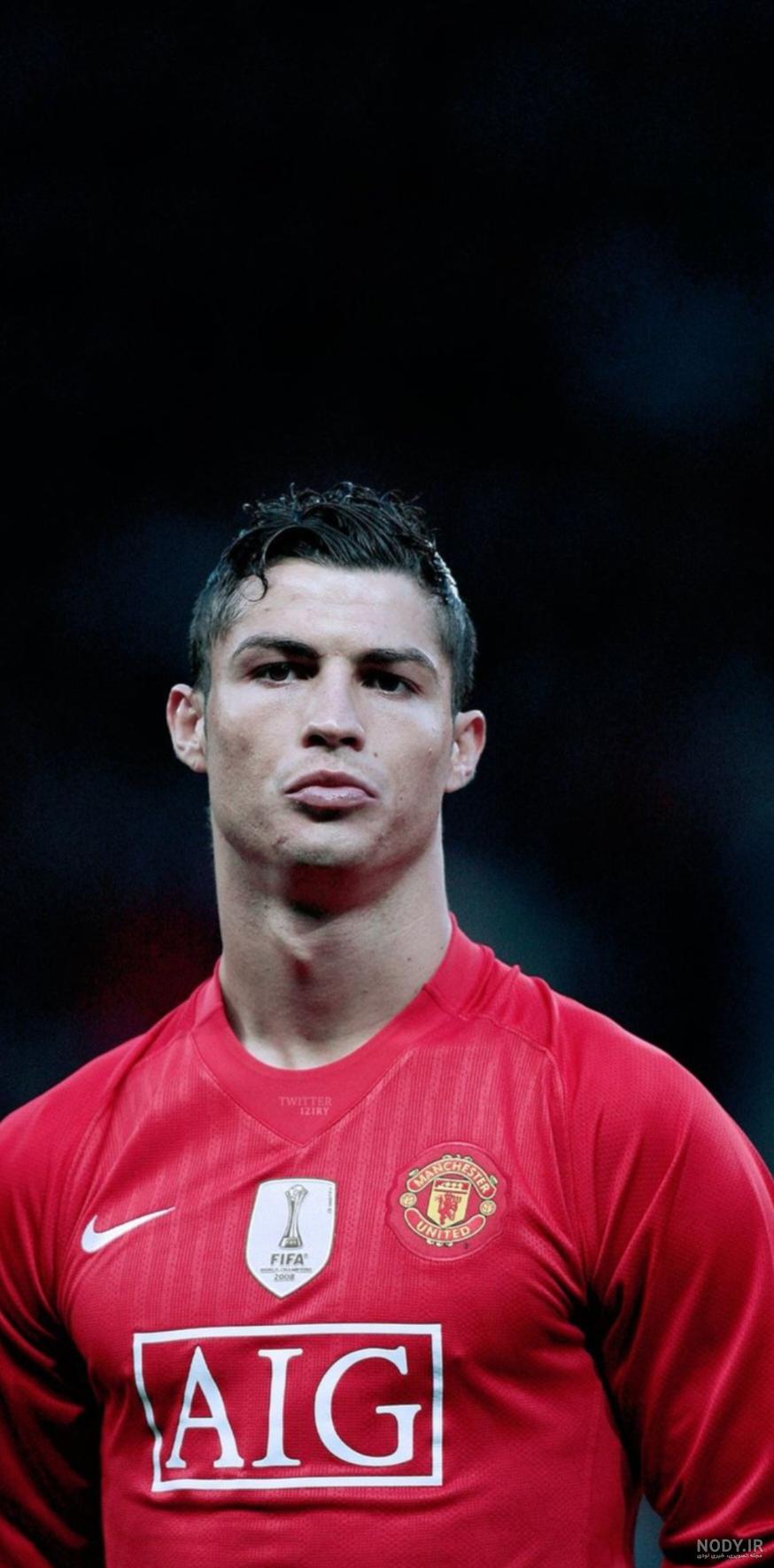 عکس رونالدو در منچستر یونایتد جدید