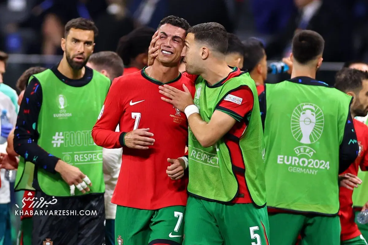 عکس رونالدو با ببر