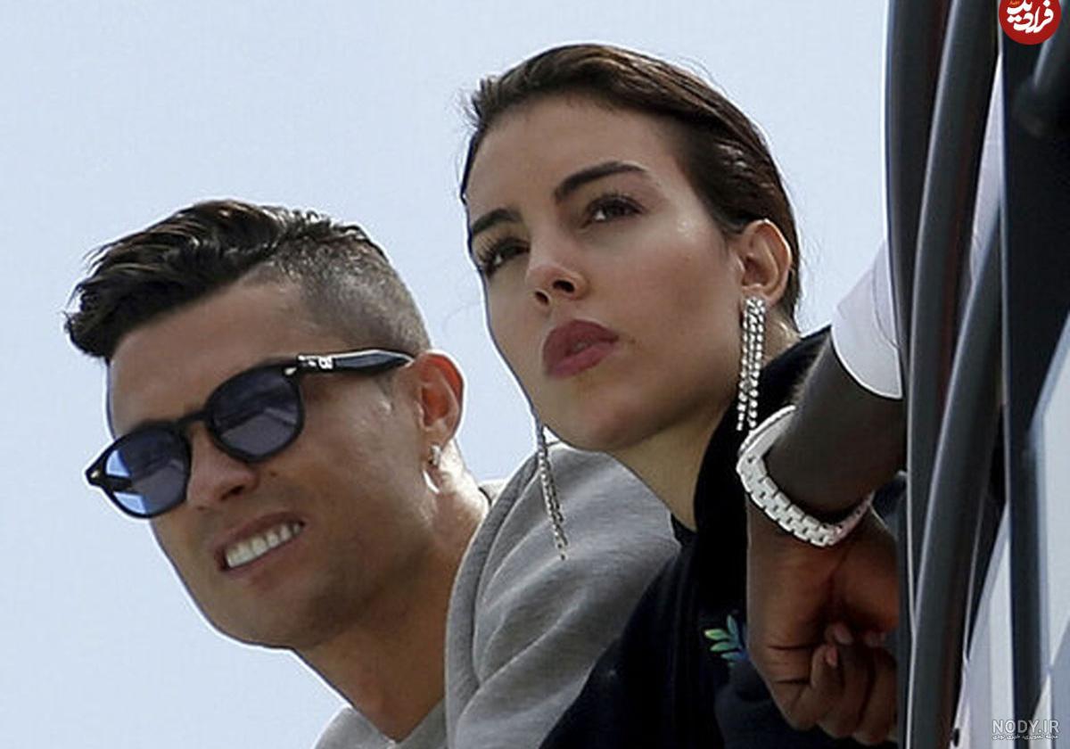 زشت عکس بوسه رونالدو و همسرش اینستاگرام