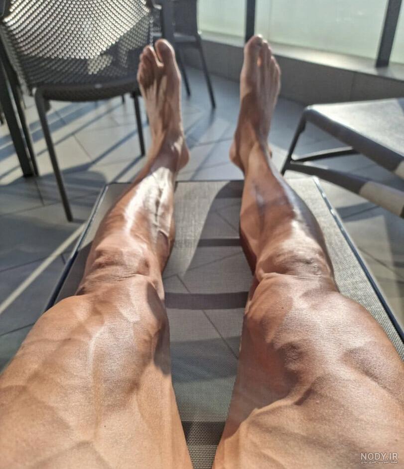 پای رونالدو بدون کفش