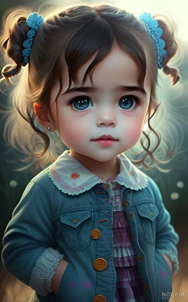 عکس های کیوت و بامزه دخترانه