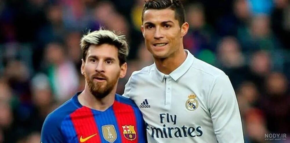 عکس رونالدو با شیر