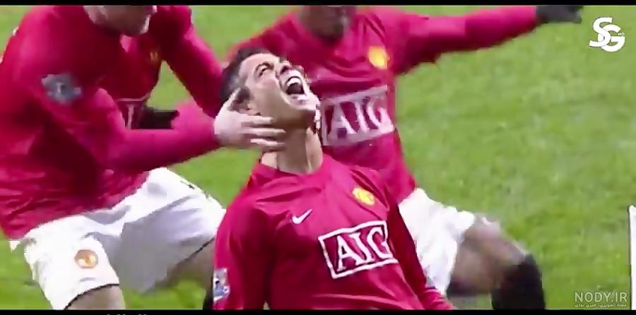 عکس رونالدو با شیر