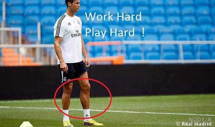 چشم خونی رونالدو