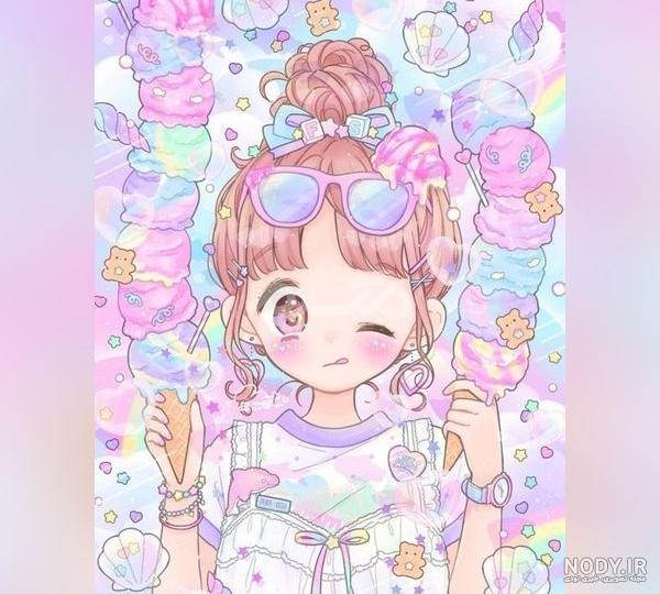 عکس های کیوت و بامزه دخترانه