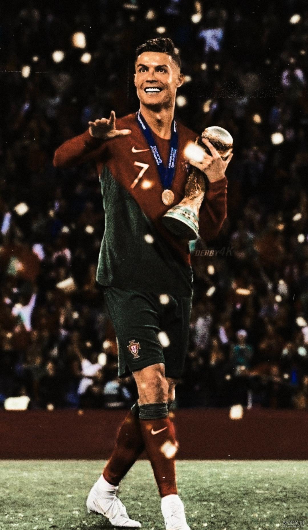 عکس رونالدو برای پروفایل شاد