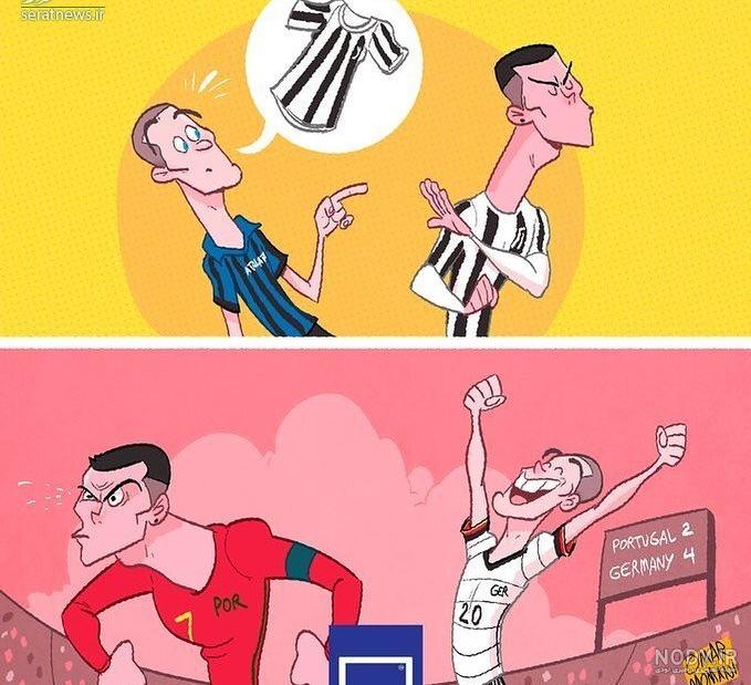 خبرآنلاین - ببینید: کری‌خوانی شدید مسی و رونالدو!