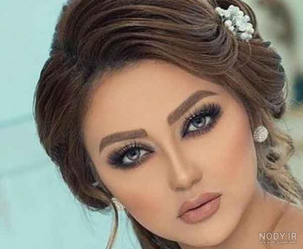 عکس ارایش صورت دخترانه برای عروسی عکس ارایش صورت دخترانه برای عروسی