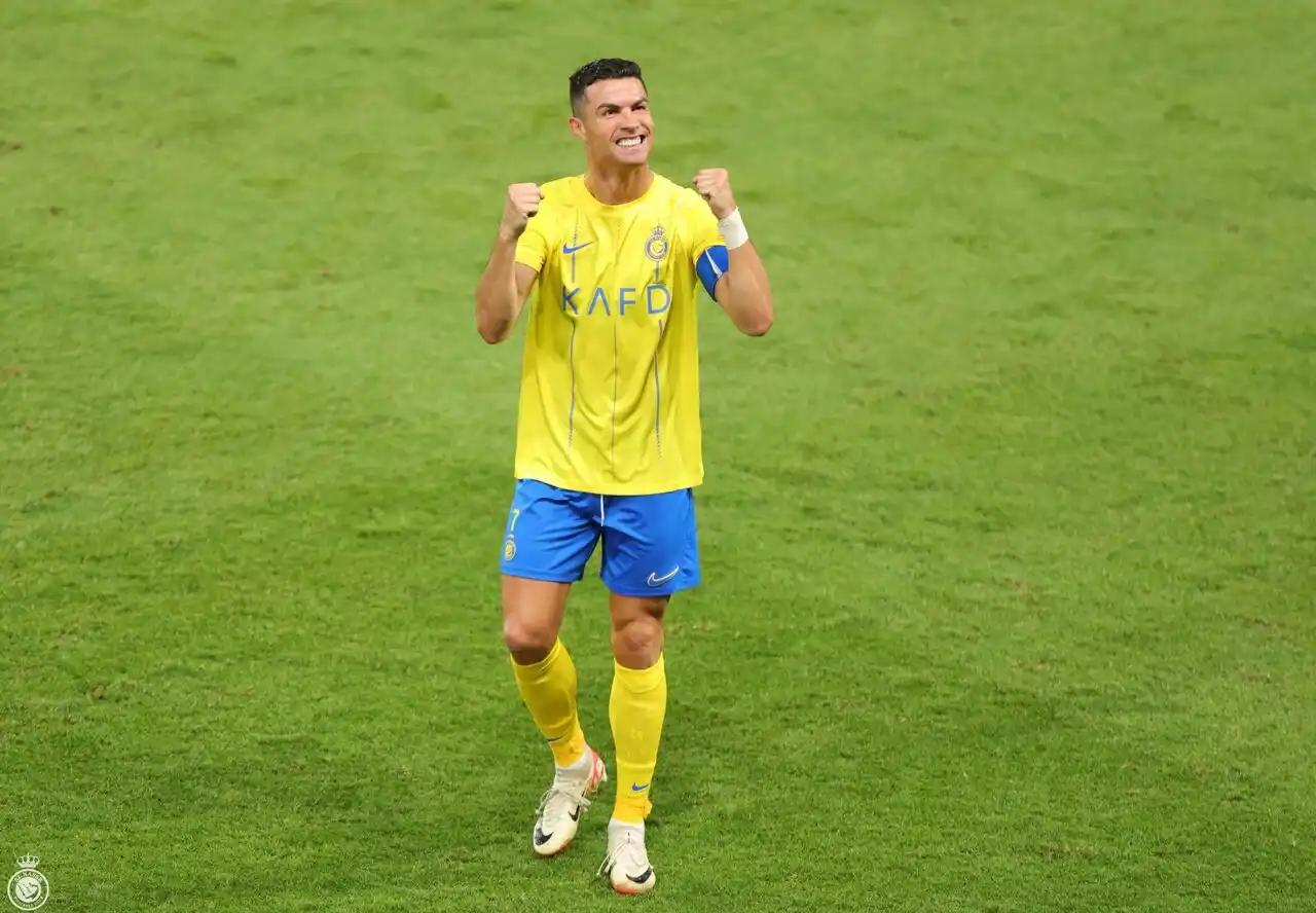عکس رونالدو در النصر