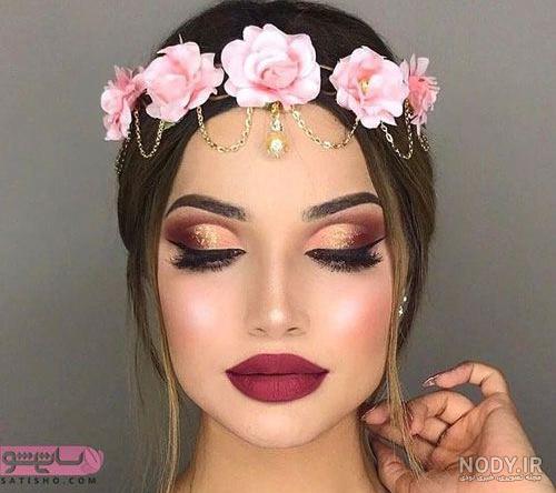 عکس مدل ارایش دخترانه برای عروسی عکس مدل ارایش دخترانه برای عروسی