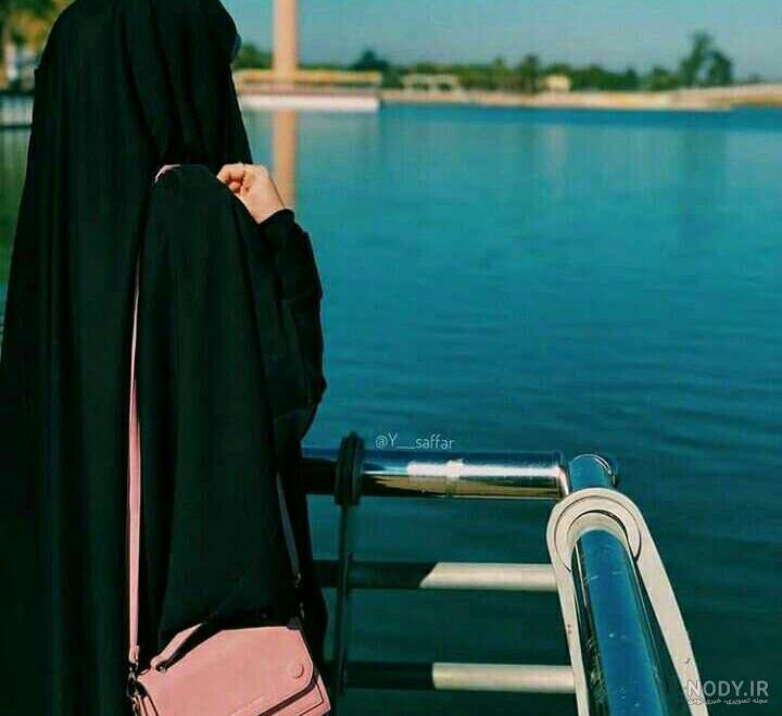 عکس پروفایل دختر چادری از پشت ❤️ [ بهترین تصاویر ]