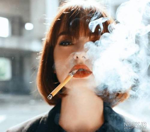عکس پروفایل دخترونه خفن لاتی سیاه سفید سیگاری