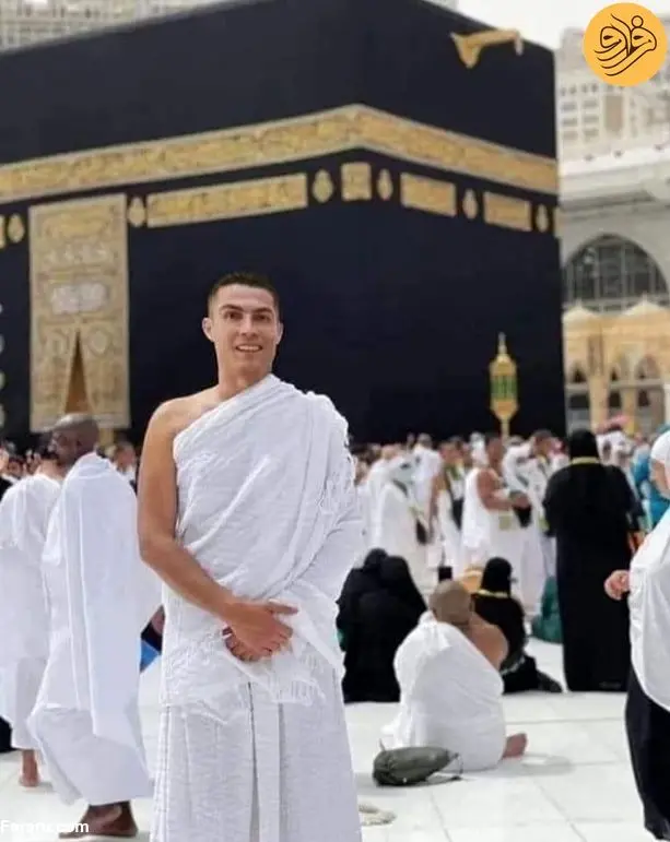 عکس پشت لباس رونالدو
