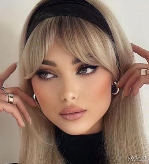 مدل ارایش دخترانه ساده و شیک برای عروسی 2024؛ ملایم بدون مژه با ابروی هالیوودی - گلی خانوم مدل ارایش دخترانه ساده و شیک برای عروسی 2024؛ ملایم بدون مژه با ابروی هالیوودی - گلی خانوم