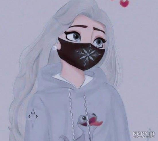 نقاشی دخترانه السا و آنا ❤️ [ بهترین تصاویر ]