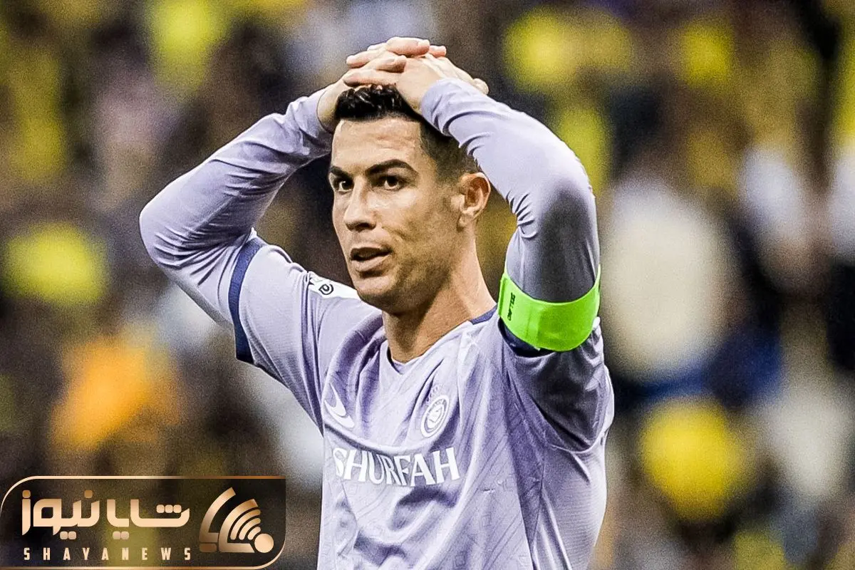 پس زمینه کریستیانو رونالدو در النصر عربستان با کیفیت بالا