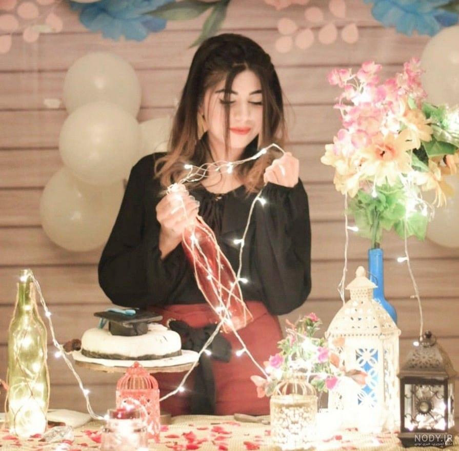 ژست عکس تولد دخترانه ژست عکس تولد دخترانه