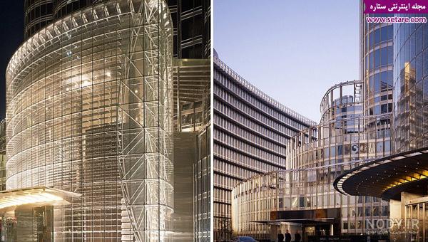 تولد جورجینا در برج خلیفه