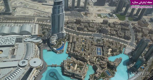 تولد جورجینا در برج خلیفه