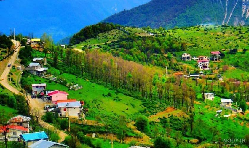 عکس شمال واقعی شب