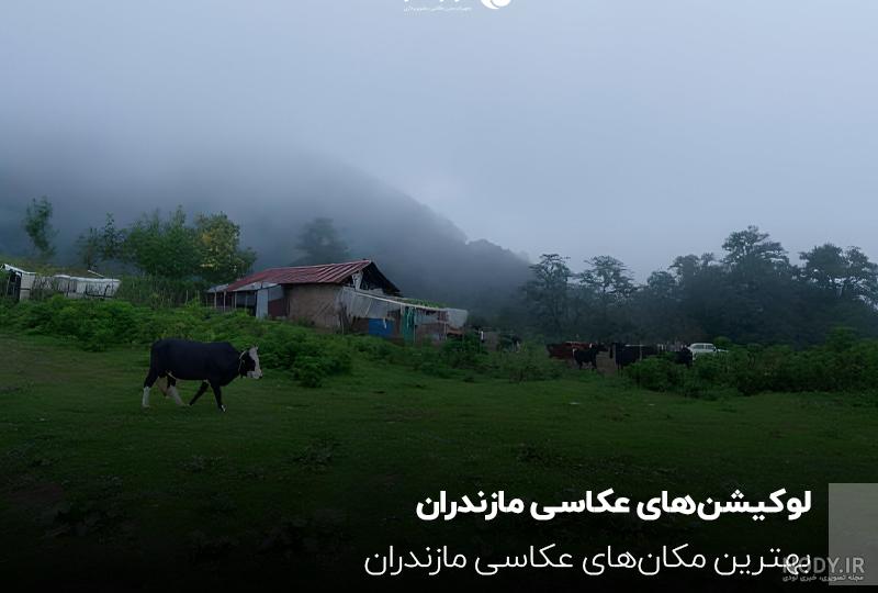 عکس شمال واقعی شب