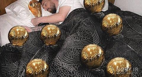 عکس رونالدو با جام جهانی