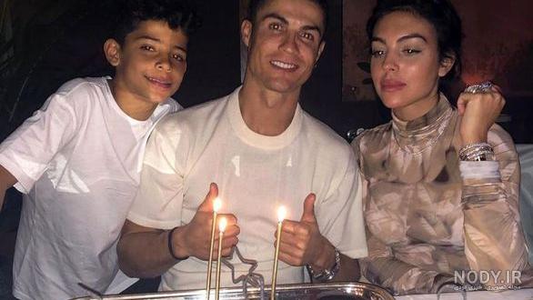 تولد جورجینا در برج خلیفه