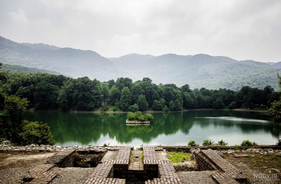 عکس شمال واقعی شب