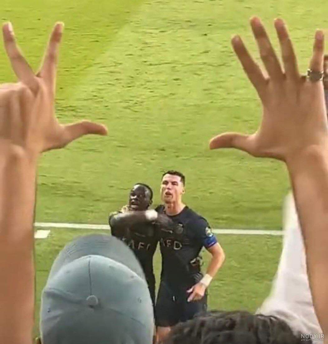 عکس رونالدو با جام جهانی