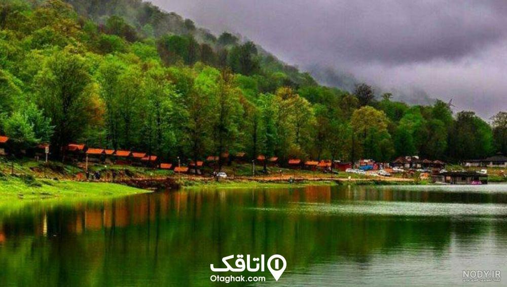 عکس شمال واقعی شب