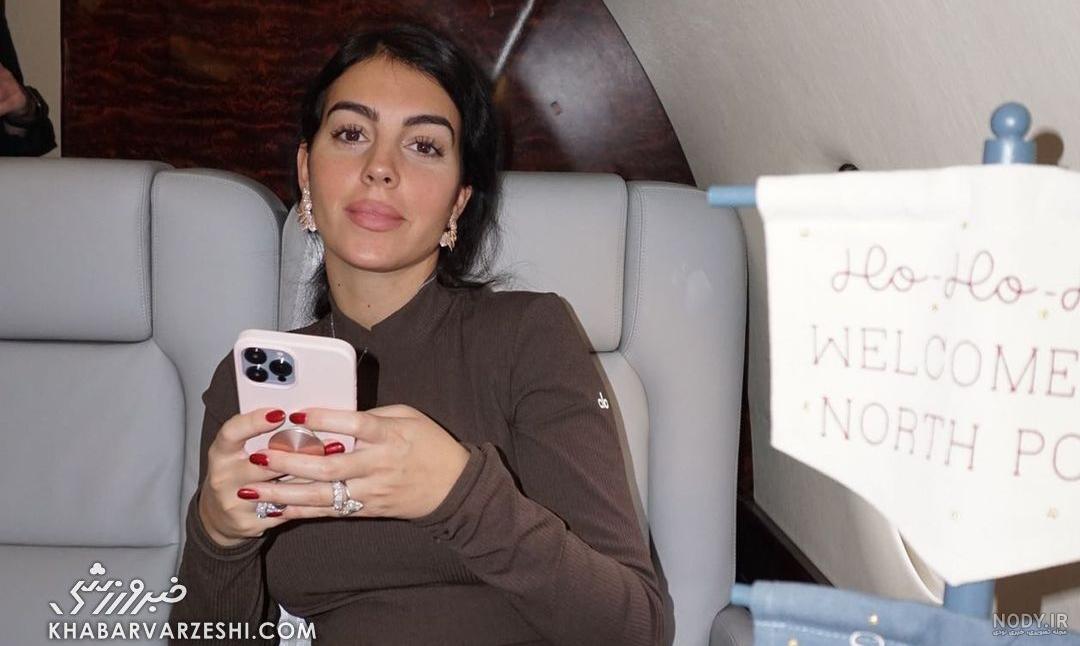 تولد جورجینا در برج خلیفه