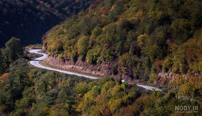 عکس شمال واقعی شب