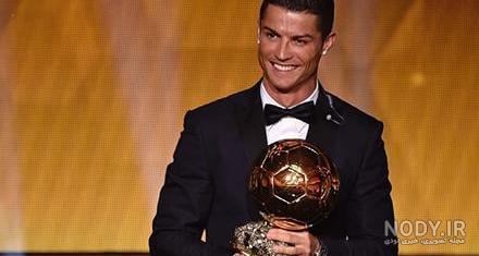 عکس رونالدو با جام جهانی