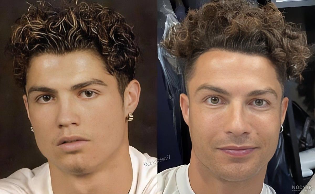 عکس خفن مدل موی رونالدو در یوونتوس