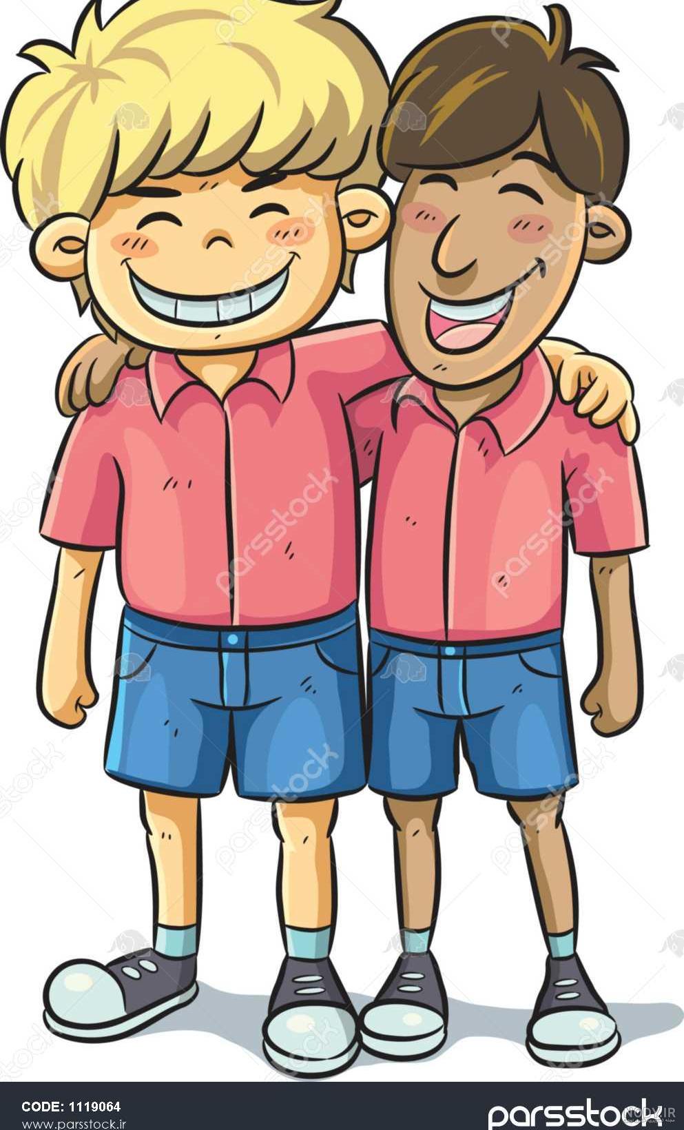 عکس کارتونی رفیق دخترونه