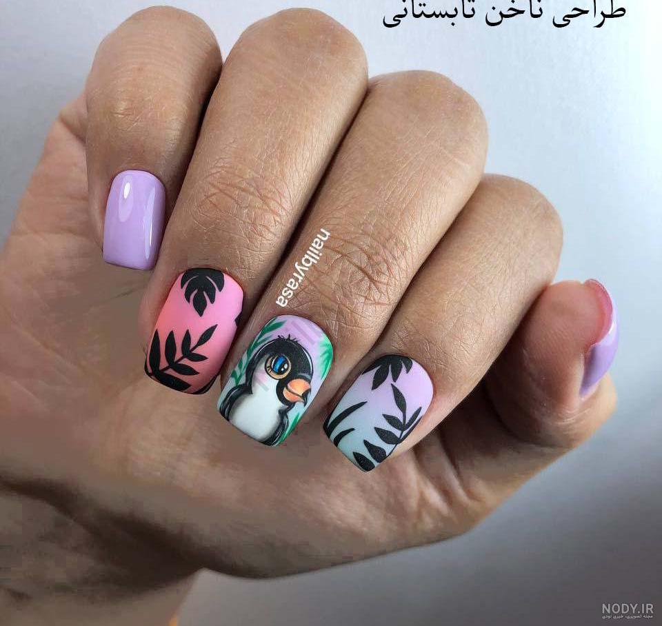 40 مدل ناخن دخترانه بچه گانه ساده و شیک جدید 40 مدل ناخن دخترانه بچه گانه ساده و شیک جدید