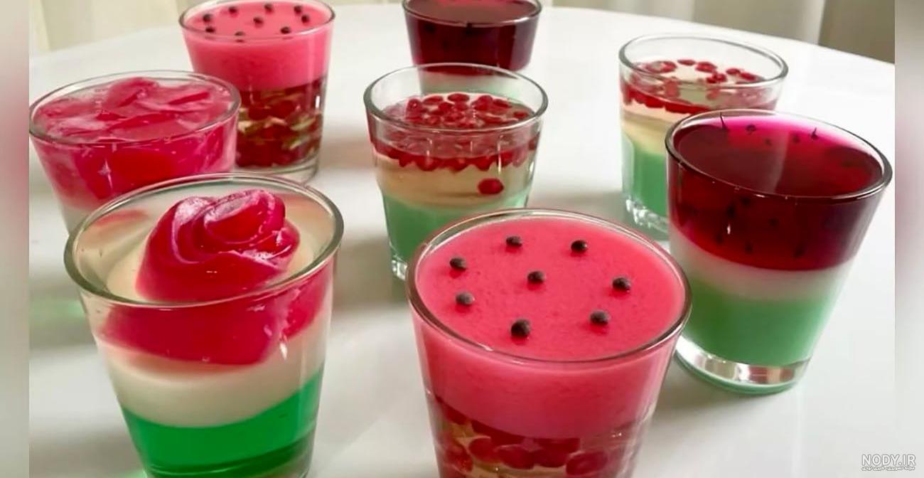 تزیین ژله شب یلدا + با این تزیینات روی ژله های یلدا می تونی همه رو سورپزایز  کنی - چلوگوشت