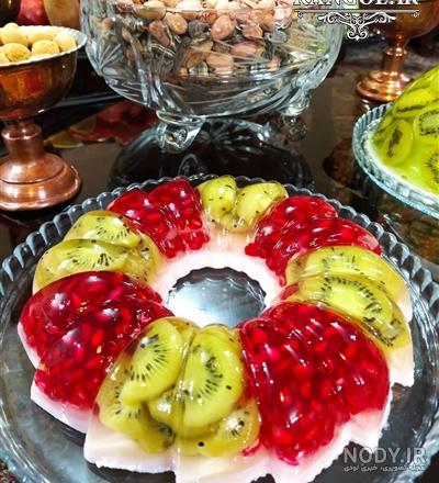 درست کردن ژله ویترینی با توت فرنگی Showcase jelly with strawberries درست کردن ژله ویترینی با توت فرنگی Showcase jelly with strawberries
