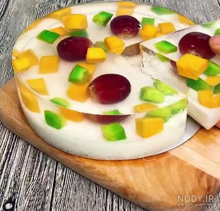 طرز تهیه ژله خوشمزه برای مهمانی بزرگ | ژله بستنی و دو رنگ - تشریفینو