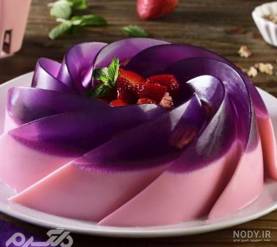 طرز تهیه ژله رولی یا رولتی شیک و حرفه ای به روش رستورانی