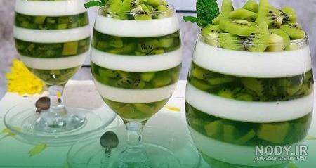 عکس تزیین ژله و دسر عکس تزیین ژله و دسر