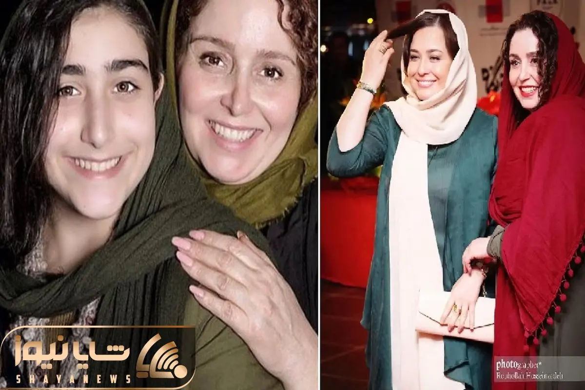 عکس های خانوادگی ژاله صامتی و همسر و دخترانش عکس های خانوادگی ژاله صامتی و همسر و دخترانش