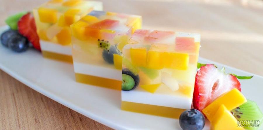 عکس دسر ژله ای عکس دسر ژله ای