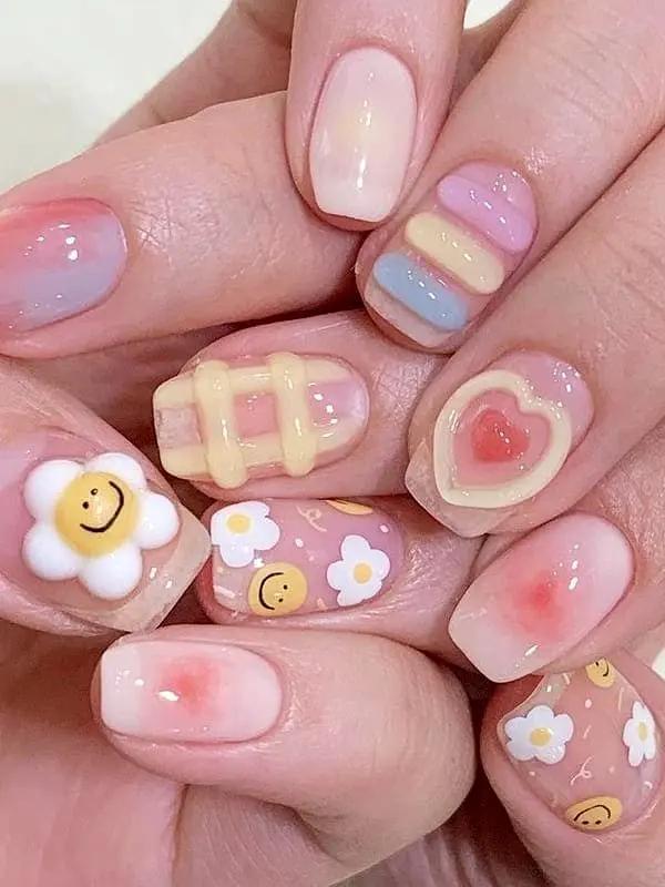 عکس ناخن ژله ای بچه گانه عکس ناخن ژله ای بچه گانه