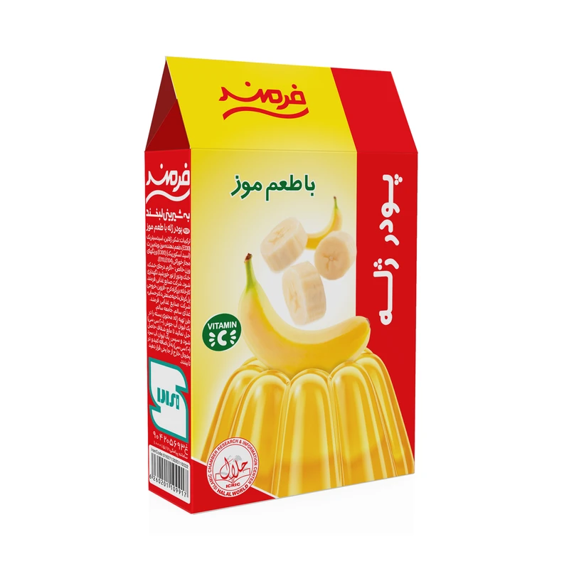 عکس ژله با موز عکس ژله با موز