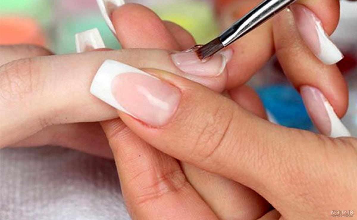 عکس کاشت ناخن ژله ای عکس کاشت ناخن ژله ای