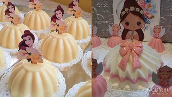 ژله رنگین کمان عروسکی برای گل دخترم ب مناسبت روز دختر | سرآشپز پاپیون