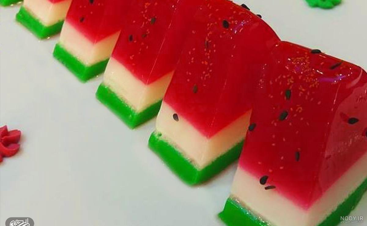 ژله شب یلدا | 90 مدل ژله هندوانه و ژله انار برای شب یلدا + 5 طرز تهیه -  دلبرانه