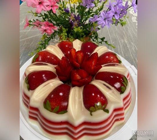 ۳۰ مدل تزیین ژله شب یلدا جدید ۱۴۰۲ خوشگل و خوشمزه ساده و فانتزی