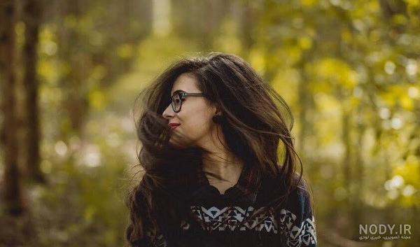 عکس خفن عکس دختر در جنگل برای پروفایل